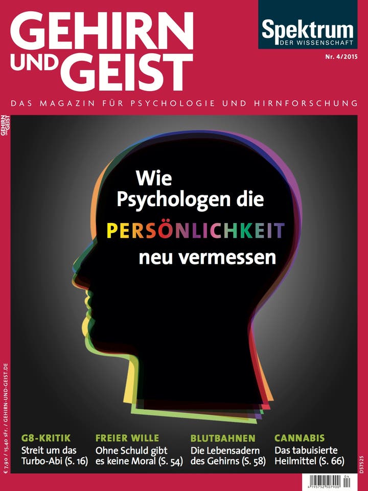 Gehirn&Geist - 4/2015 - Wie Psychologen die Persönlichkeit neu vermessen