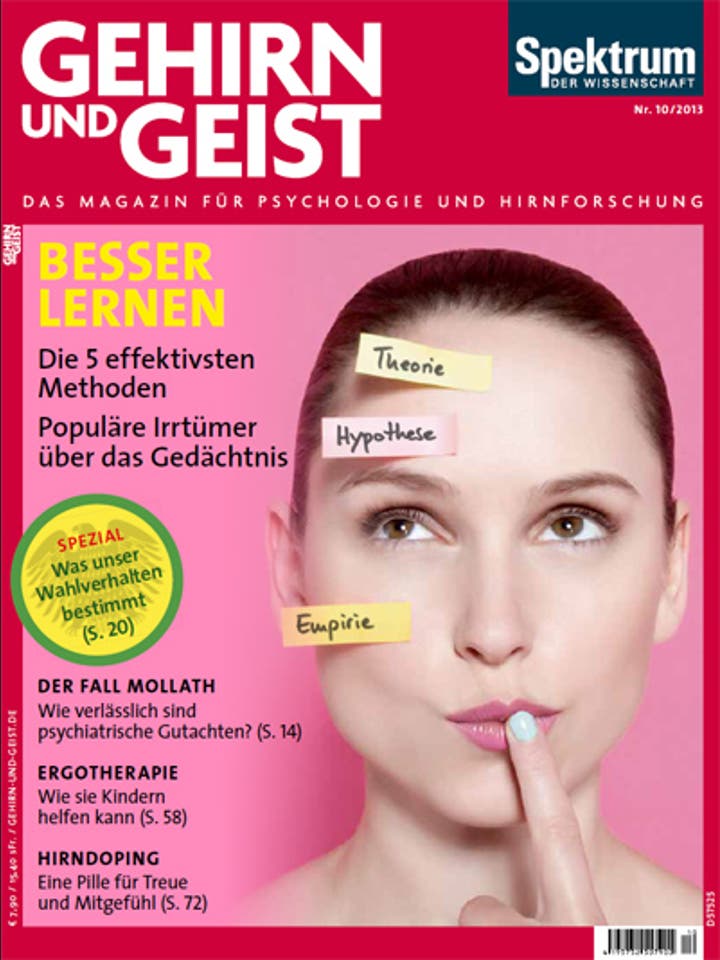 Gehirn&Geist - 10/2013 - Besser lernen