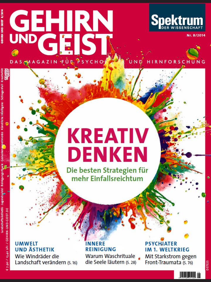 Gehirn&Geist - 8/2014 - Kreativ denken