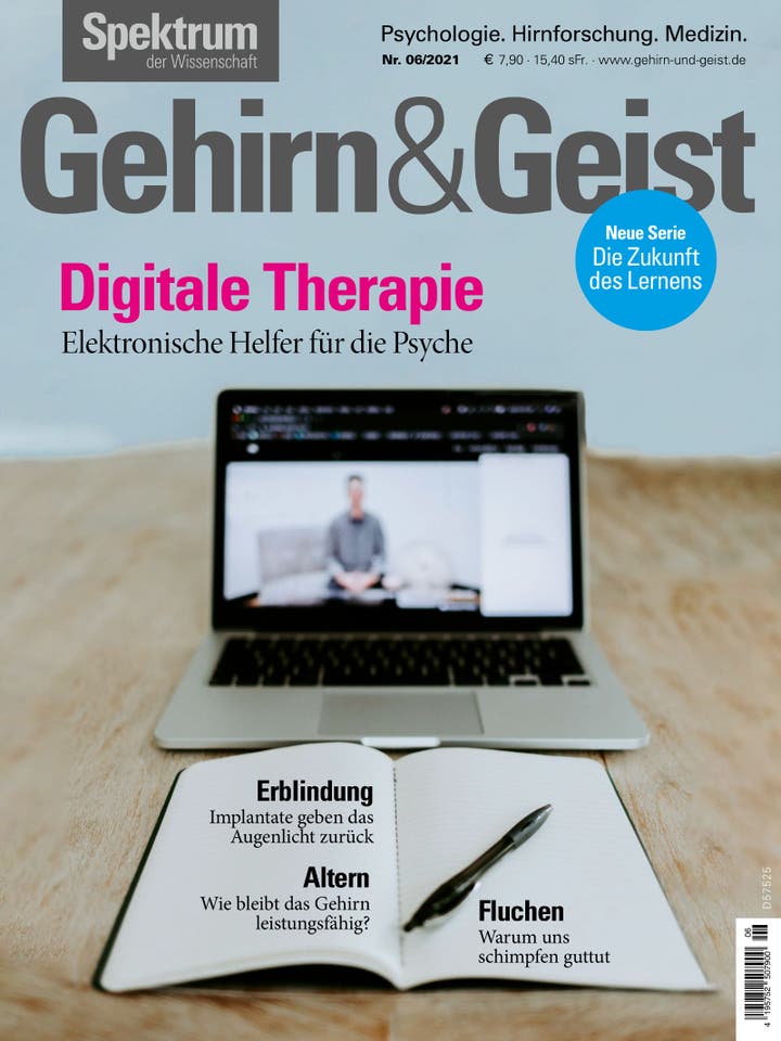 Gehirn&Geist – 6/2021 – Digitale Therapie