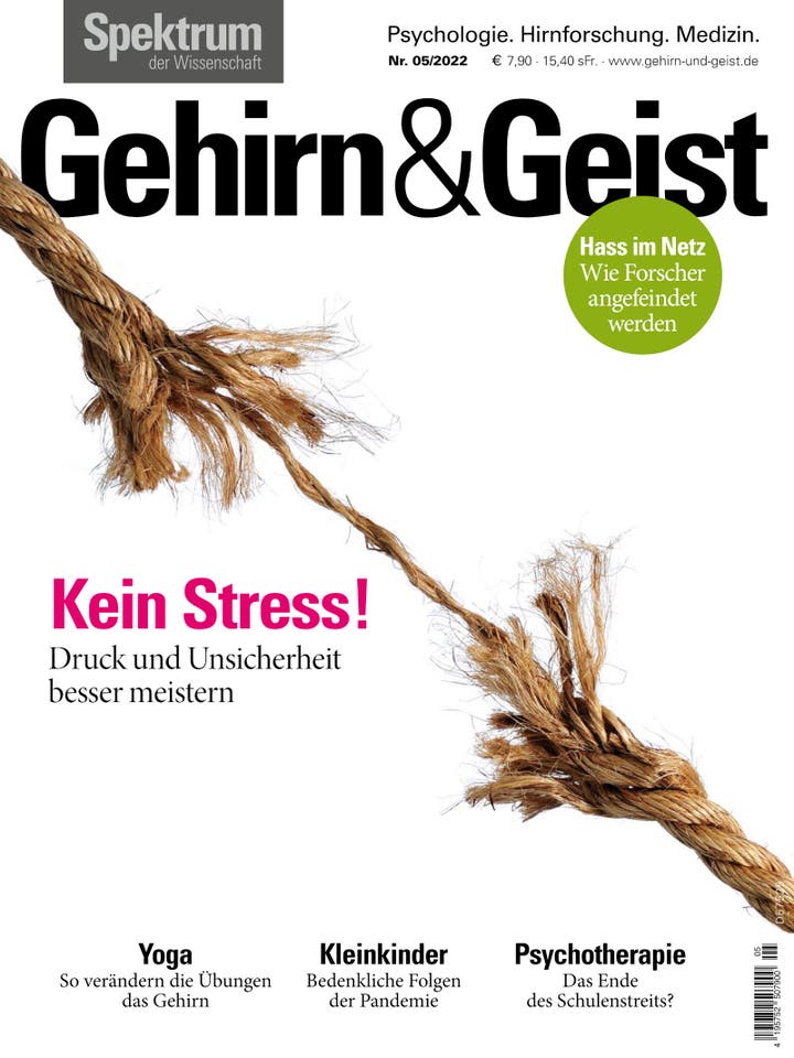 Gehirn&Geist - 5/2022 - Kein Stress!