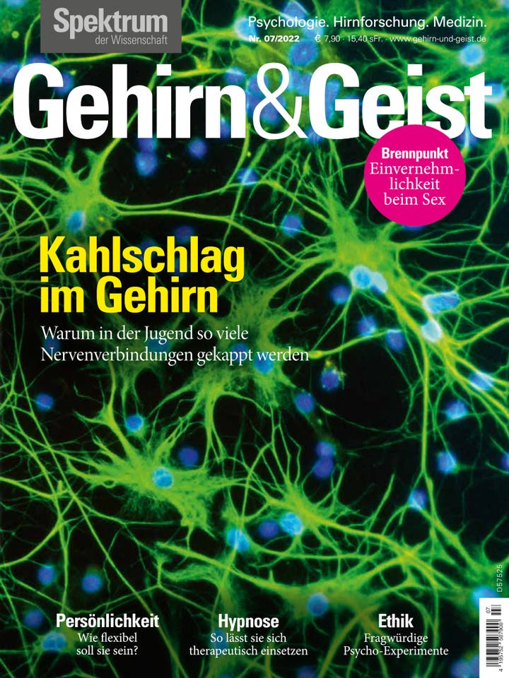 Gehirn&Geist 7/2022 Cover