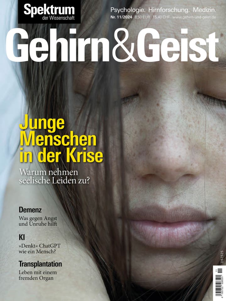 Gehirn&Geist - 11/2024 - Junge Menschen in der Krise