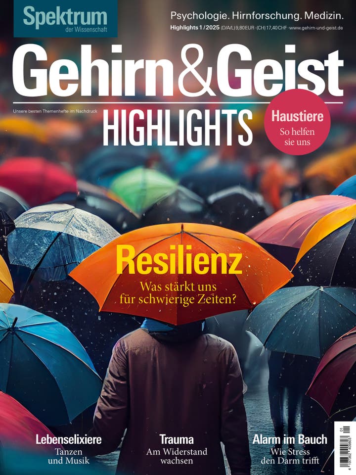 Gehirn&Geist Highlights - 1/2025 - Resilienz - Was stärkt uns für schwierige Zeiten?