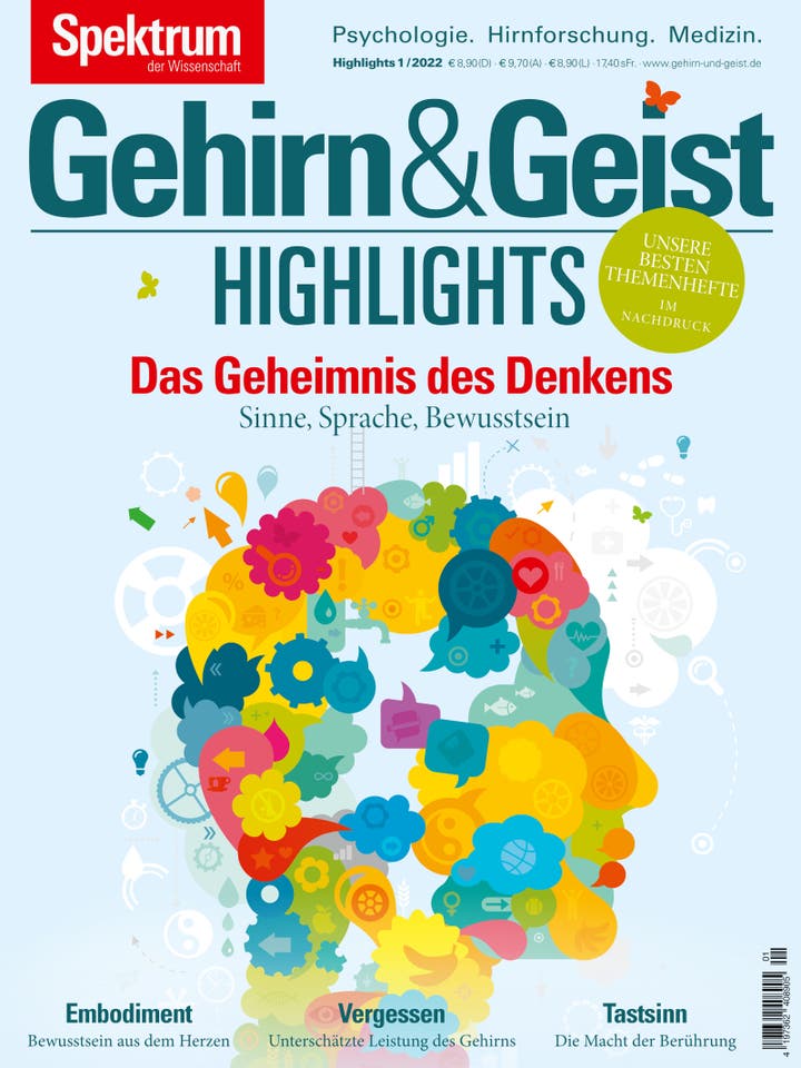 Gehirn&Geist Highlights - 1/2022 - Das Geheimnis des Denkens