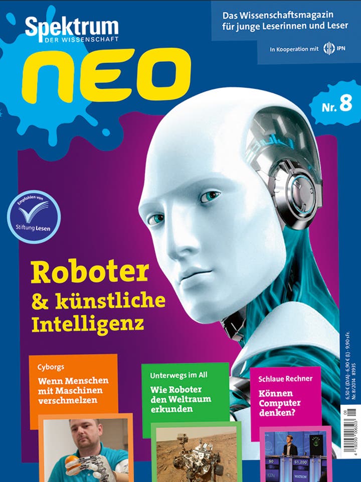 Spektrum neo – 8/2014 – Roboter & künstliche Intelligenz