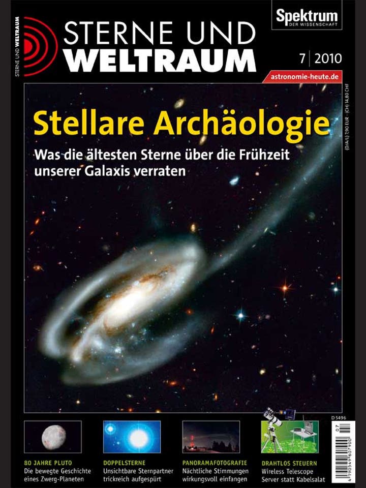 Sterne und Weltraum - 7/2010 - Stellare Archäologie