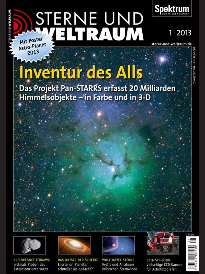 Sterne und Weltraum – 1/2013 – Januar 2013