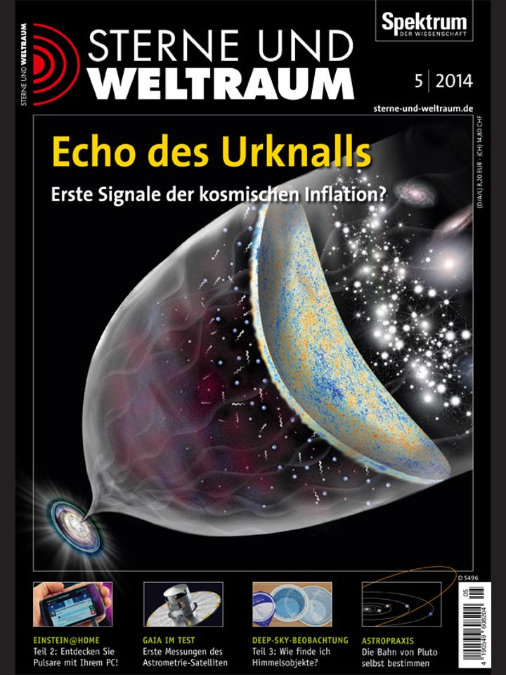 Sterne und Weltraum - 5/2014 - Echo des Urknalls