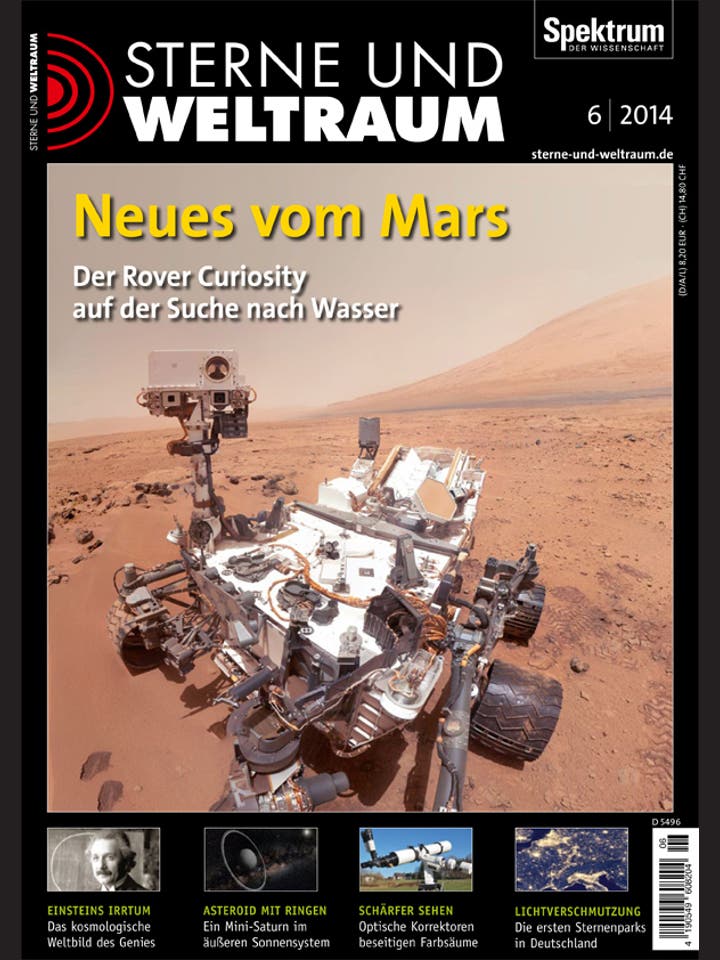 Sterne und Weltraum – 6/2014 – Neues vom Mars