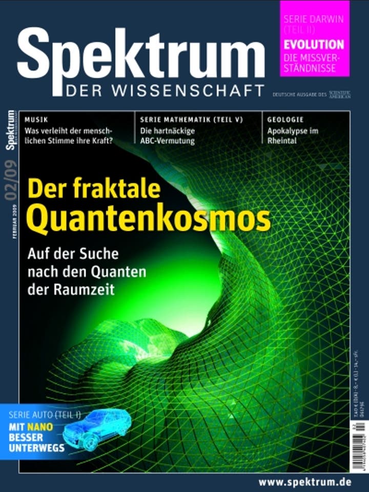 Spektrum der Wissenschaft – 2/2009 – Februar 2009