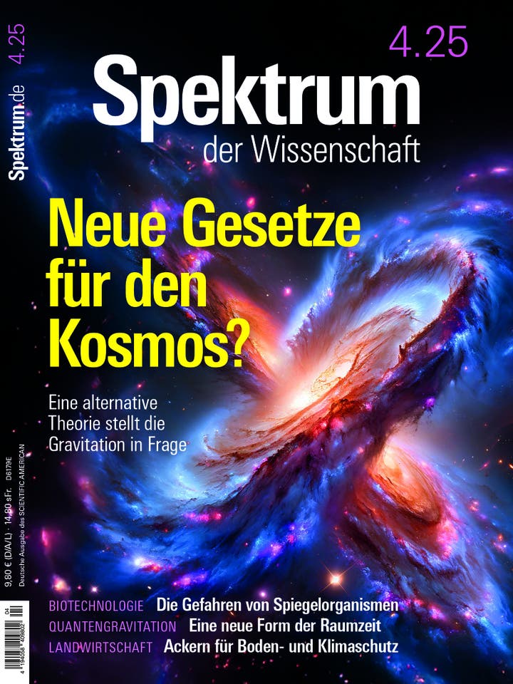  Neue Gesetze für den Kosmos?