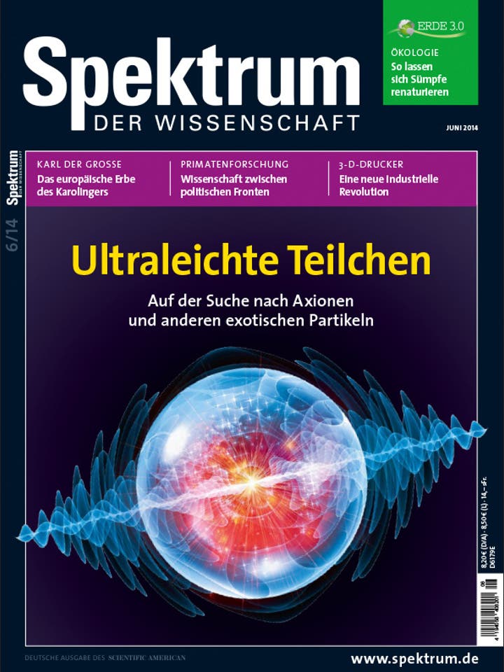 Spektrum der Wissenschaft – 6/2014 – Ultraleichte Teilchen