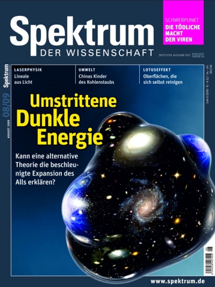 Spektrum der Wissenschaft – 8/2009 – August 2009