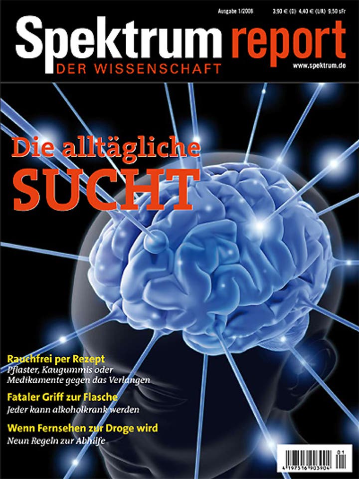 Spektrum der Wissenschaft - 1/2008 - Report Die alltägliche Sucht