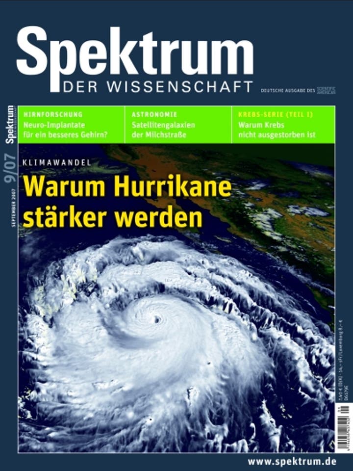 Spektrum der Wissenschaft - 9/2007 - September 2007