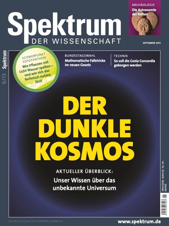 Spektrum der Wissenschaft - 9/2013 - Der dunkle Kosmos