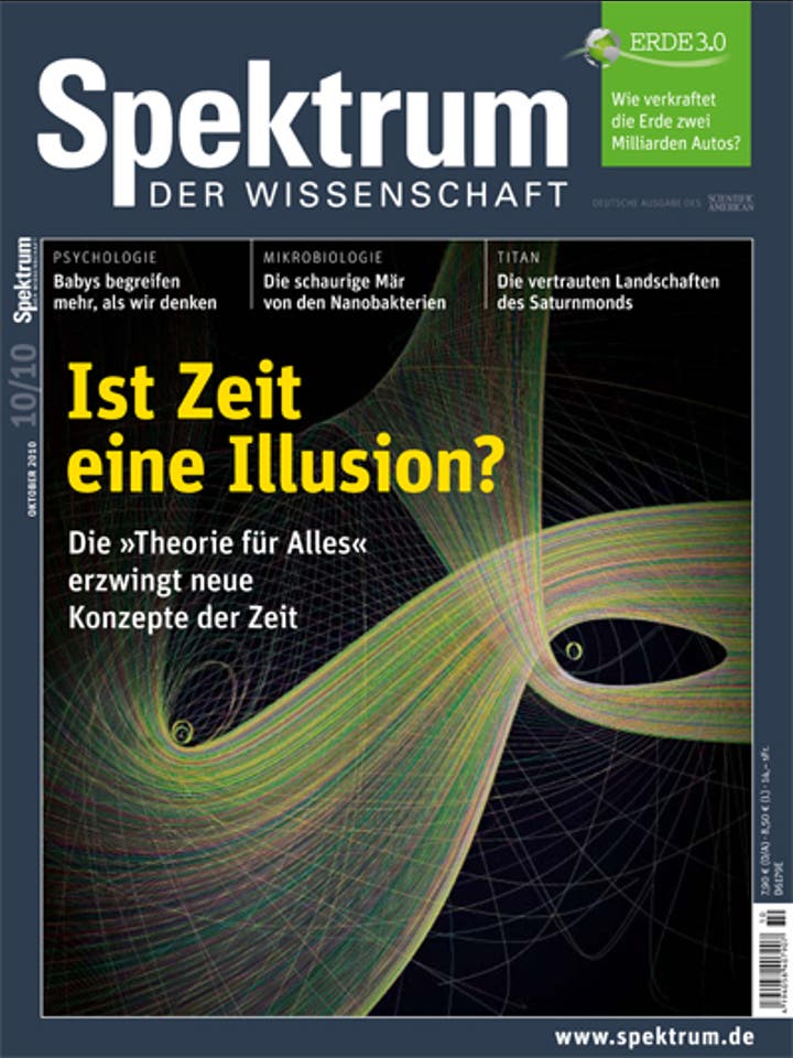 Spektrum der Wissenschaft – 10/2010 – Ist Zeit eine Illusion?
