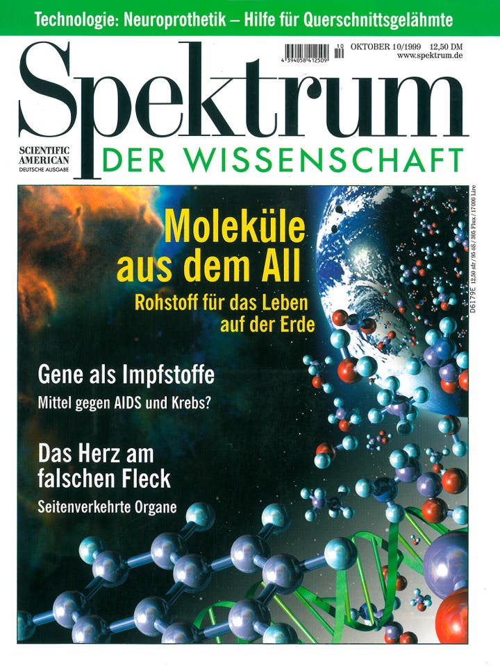 Spektrum der Wissenschaft – 10/1999 – 10 / 1999