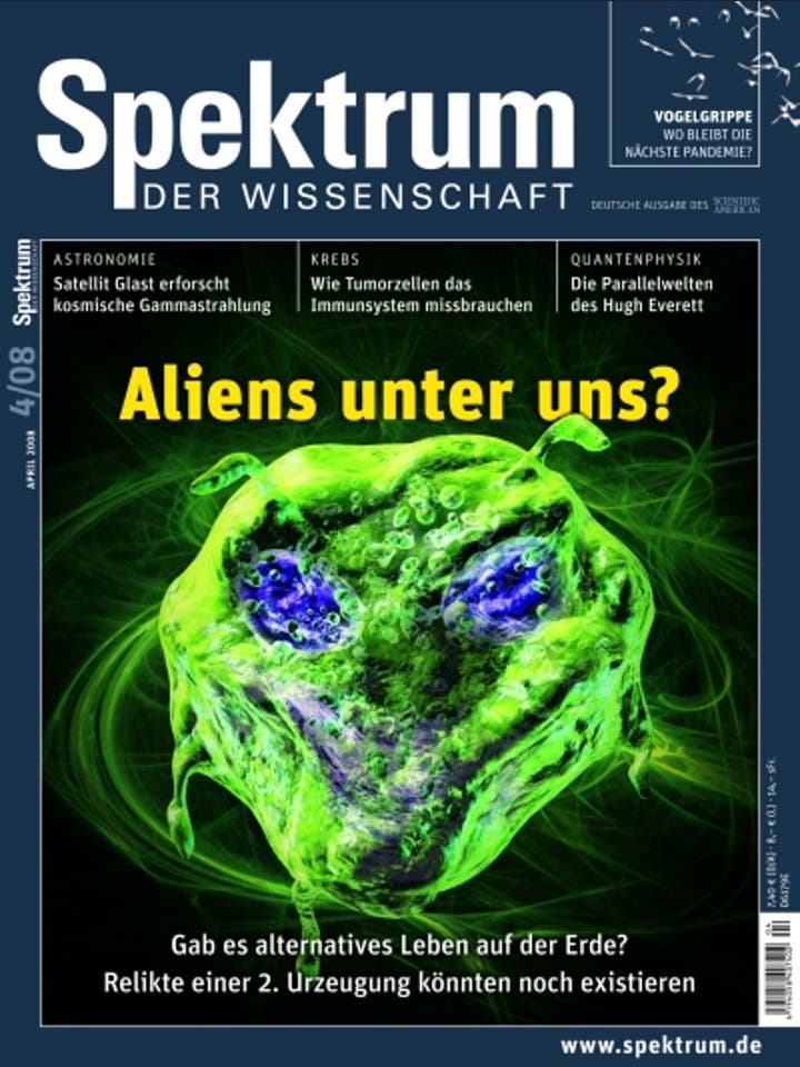 Spektrum der Wissenschaft – 4/2008 – April 2008