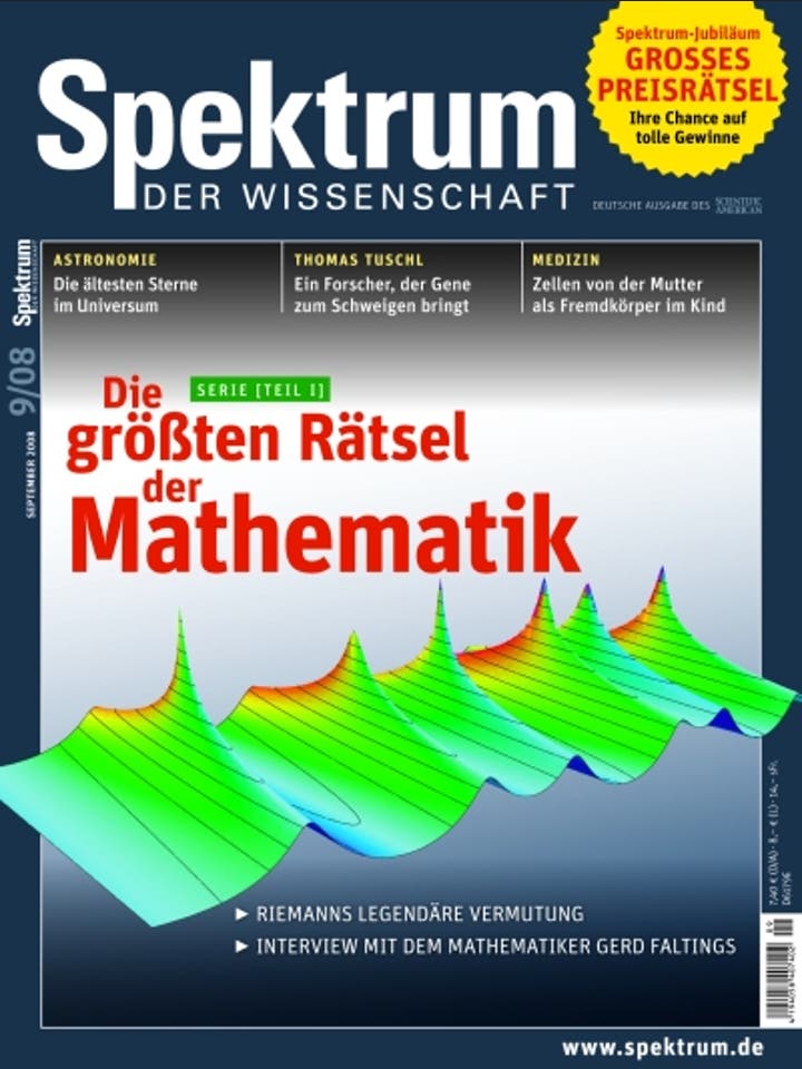 Spektrum der Wissenschaft – 9/2008 – September 2008