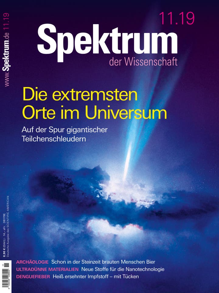 Spektrum der Wissenschaft - 11/2019 - Die extremsten Orte im Universum