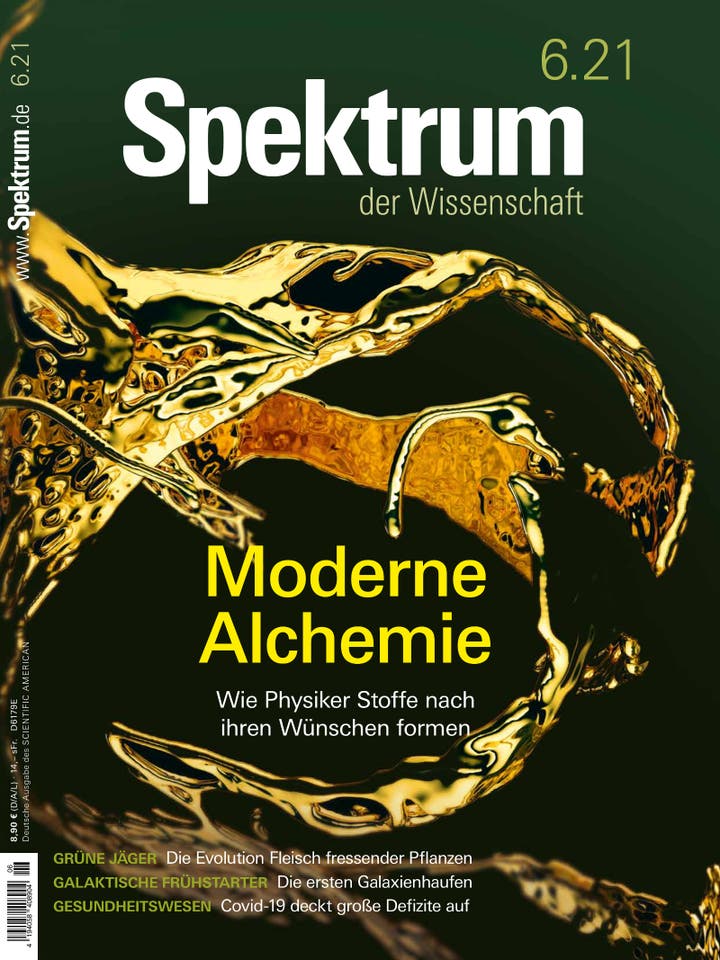 Spektrum der Wissenschaft – 6/2021 – Moderne Alchemie