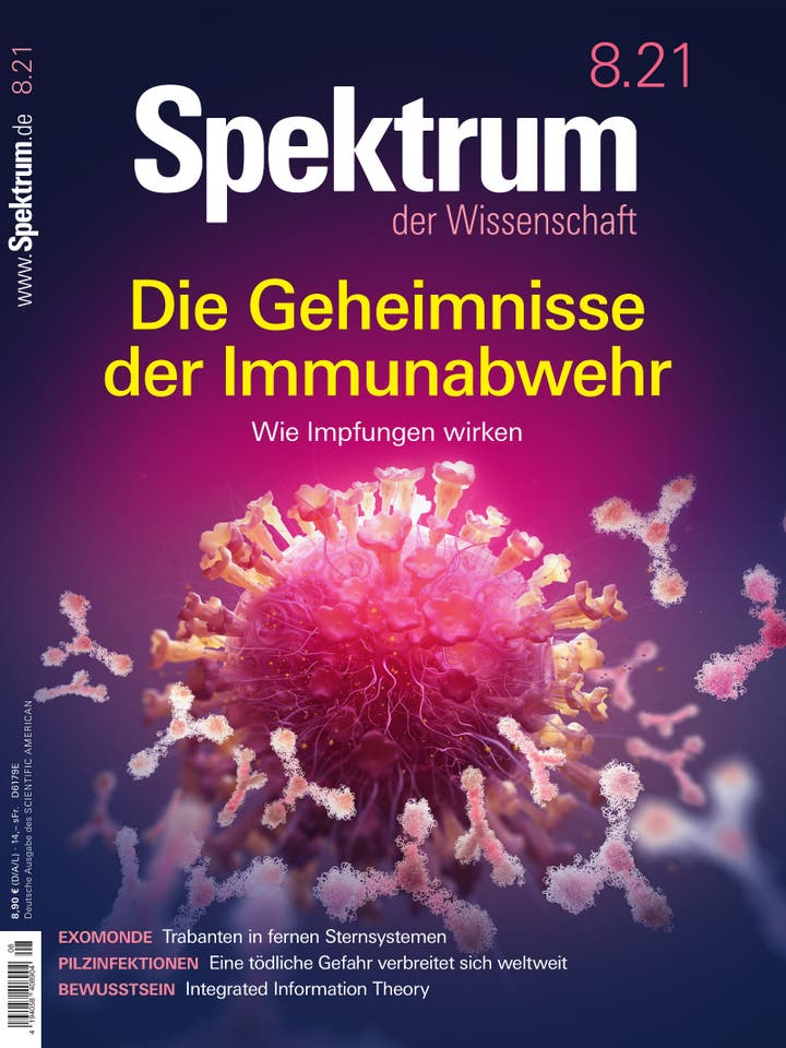 Spektrum der Wissenschaft - 8/2021 - Die Geheimnisse der Immunabwehr