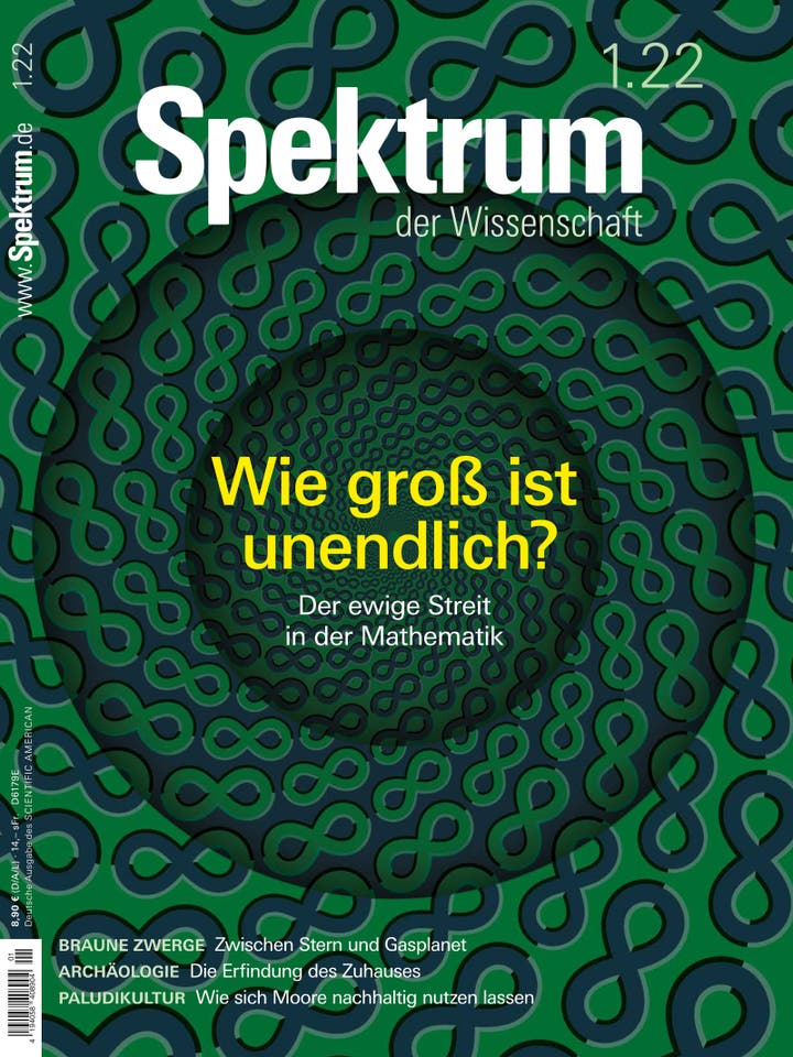 Spektrum der Wissenschaft - 1/2022 - Wie groß ist unendlich?