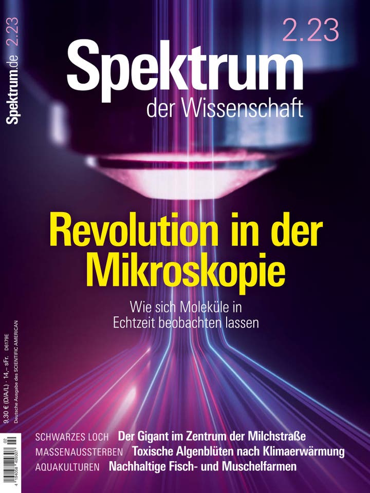 Spektrum der Wissenschaft – 2/2023 – Revolution in der Mikroskopie
