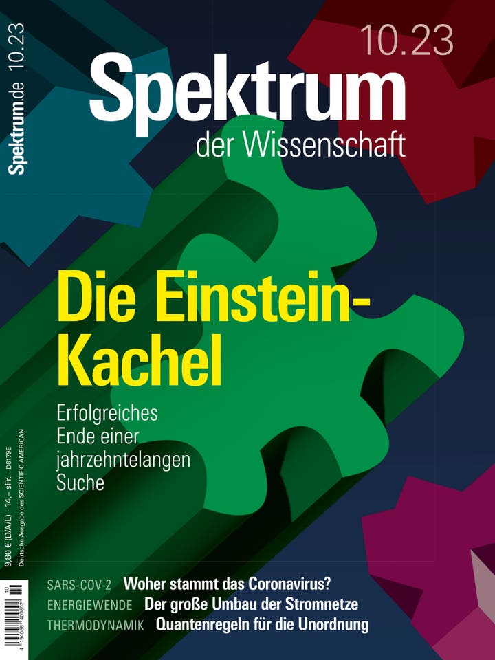 Spektrum der Wissenschaft – 10/2023 – Die Einstein-Kachel