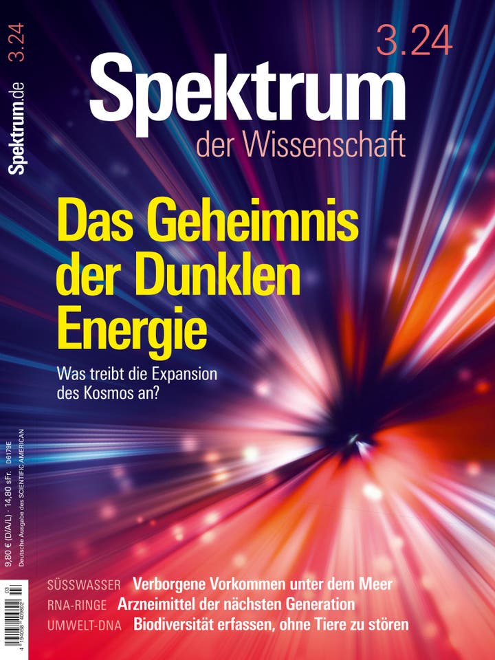 Spektrum der Wissenschaft - 3/2024 - Das Geheimnis der Dunklen Energie