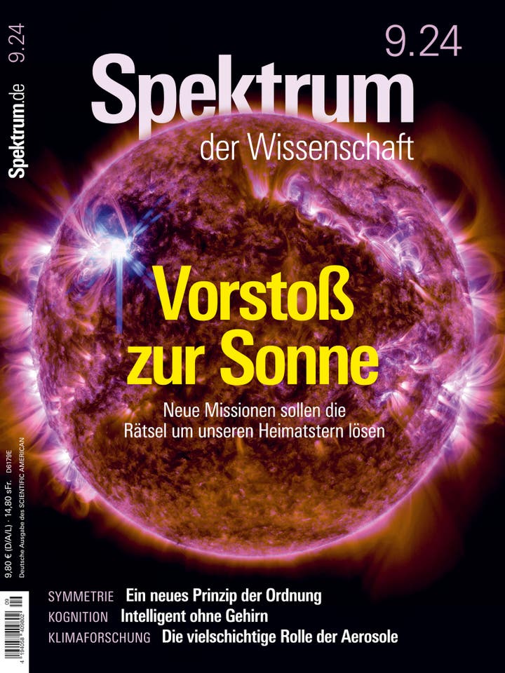 Spektrum der Wissenschaft – 9/2024 – Vorstoß zur Sonne