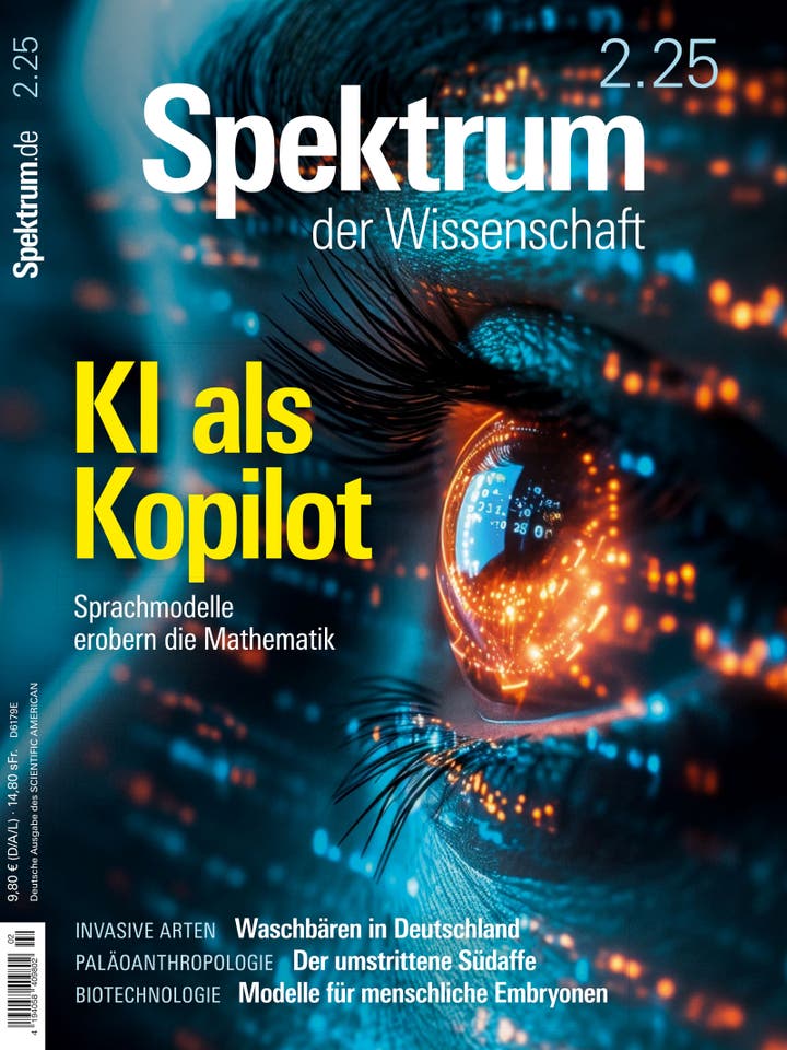 Spektrum der Wissenschaft - 2/2025 - KI als Kopilot