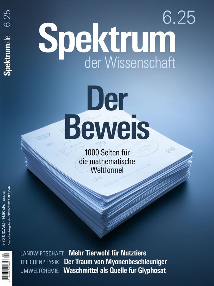 Spektrum der Wissenschaft - 6/2025 - Der Beweis