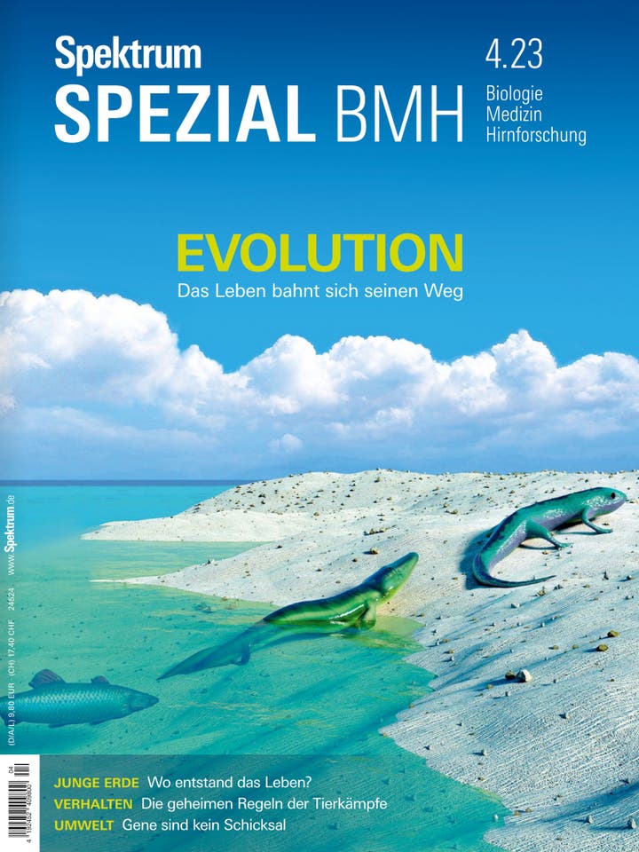 Spektrum der Wissenschaft Spezial Biologie - Medizin - Hirnforschung - 4/2023 - Evolution