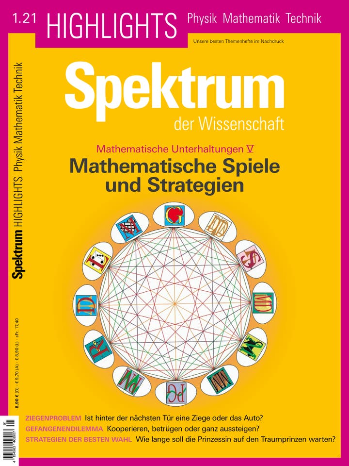 Spektrum der Wissenschaft Highlights - 1/2021 - Mathematische Spiele und Strategien