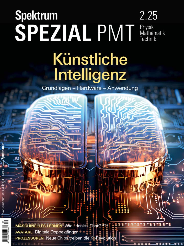 Spektrum der Wissenschaft Spezial Physik - Mathematik - Technik - 2/2025 - Künstliche Intelligenz