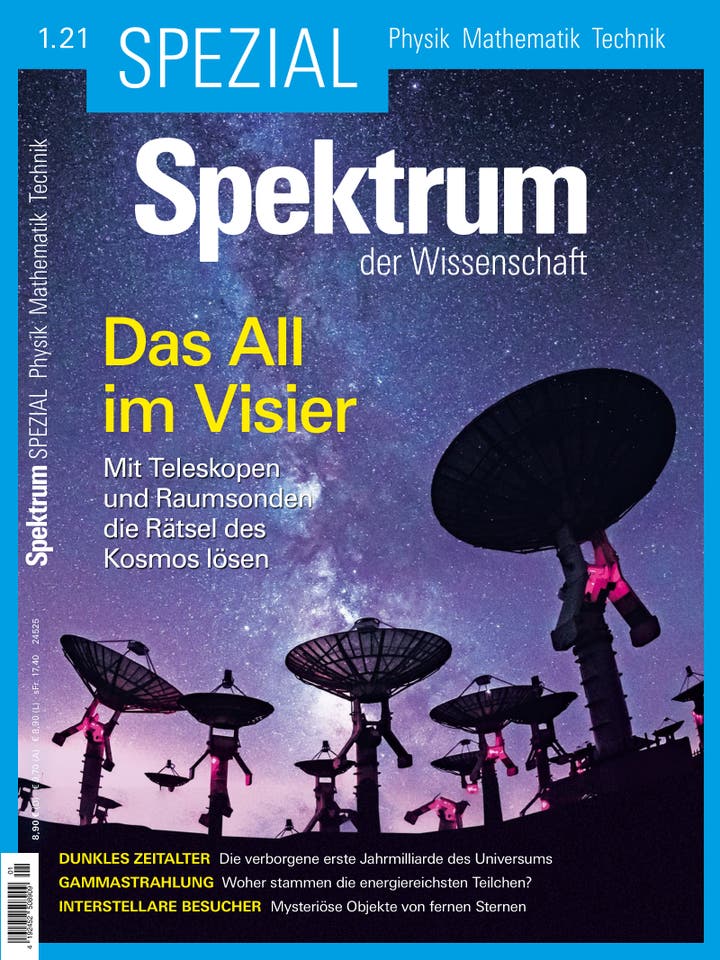 Spectrum Special Physics - Mathematics - Technology: The universe in sight