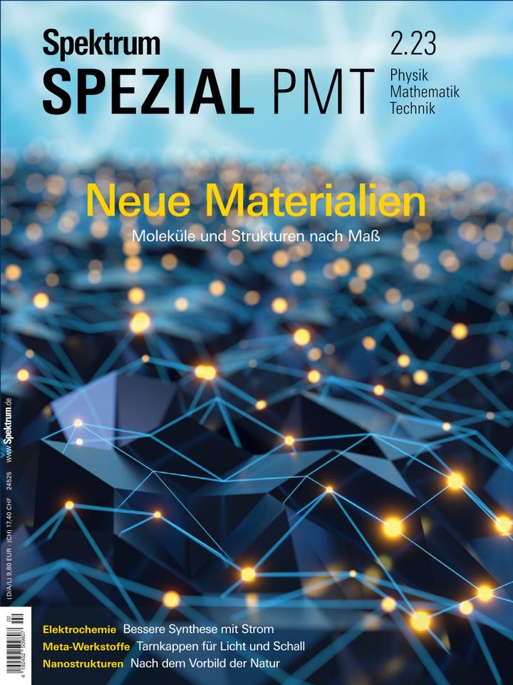 Spektrum der Wissenschaft Spezial Physik - Mathematik - Technik - 2/2023 - Neue Materialien