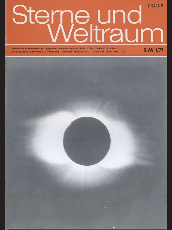 Sterne und Weltraum - 1/1977 - Januar 1977