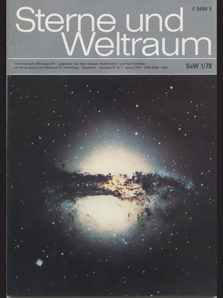 Sterne und Weltraum - 1/1978 - Januar 1978
