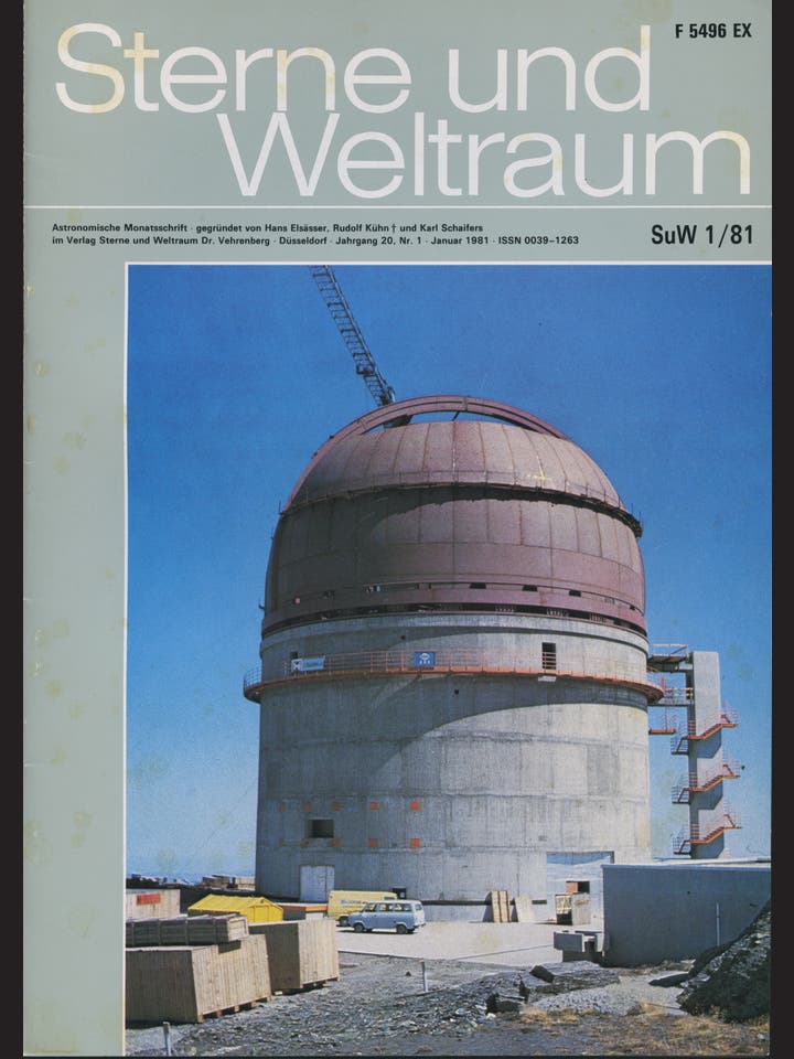 Sterne und Weltraum - 1/1981 - Januar 1981