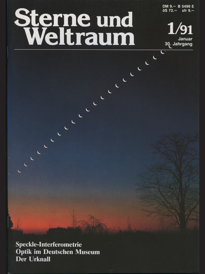 Sterne und Weltraum - 1/1991 - Januar 1991