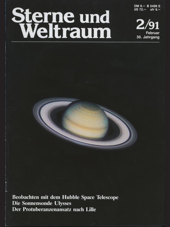 Sterne und Weltraum - 2/1991 - Februar 1991