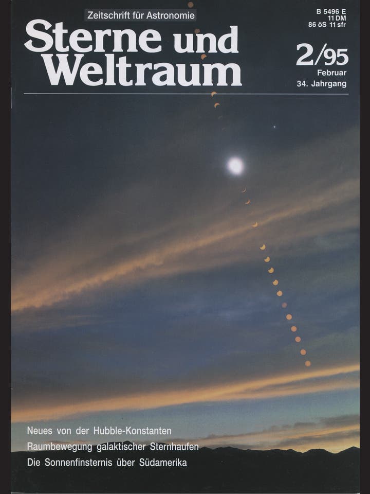 Sterne und Weltraum - 2/1995 - Februar 1995