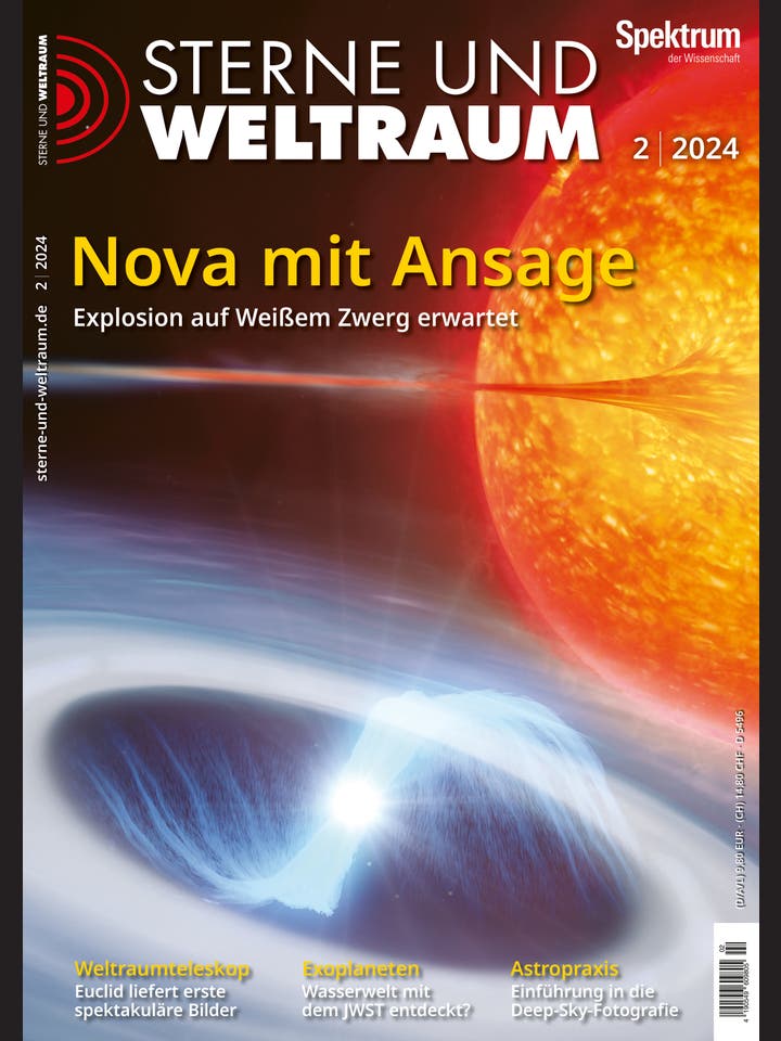 Sterne und Weltraum – 2/2024 – Nova mit Ansage