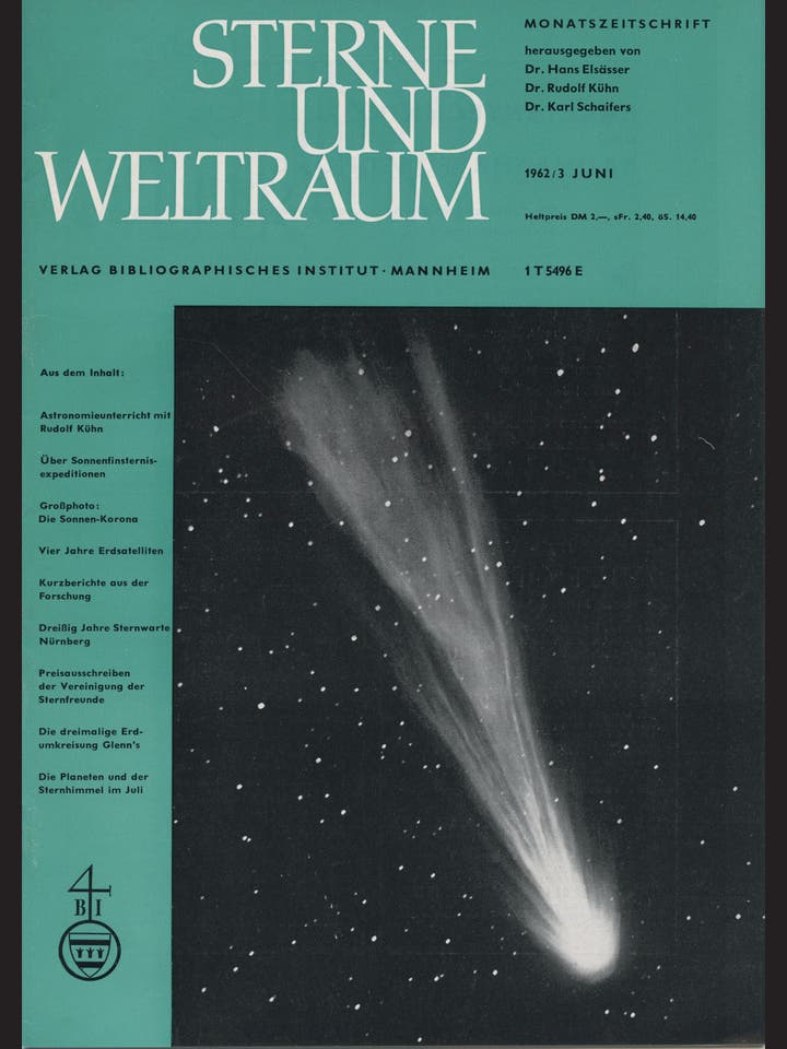 Sterne und Weltraum - 3/1962 - Juni 1962