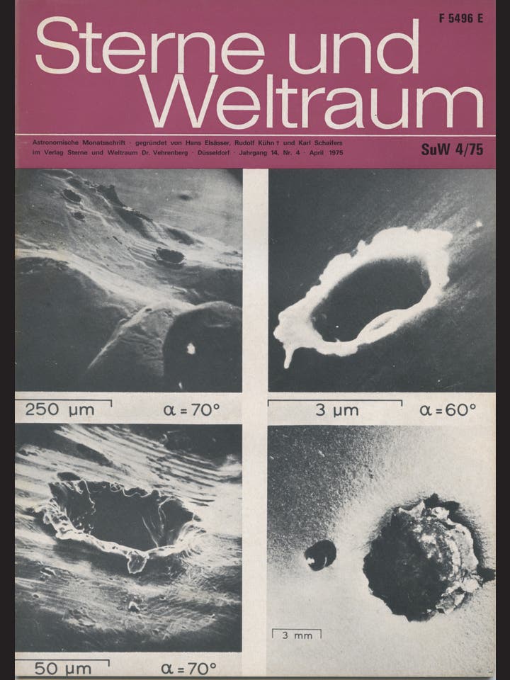 Sterne und Weltraum - 4/1975 - April 1975