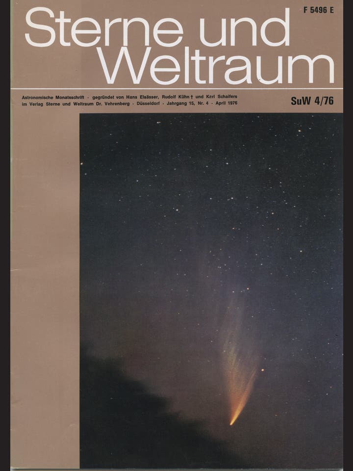 Sterne und Weltraum – 4/1976 – April 1976